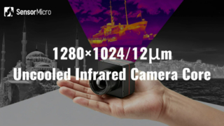 Megal Pixel ungekühlter 1280 x 1024/12 μm Infrarot-Kamerakern von SensorMicro