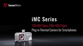 Plug-in-Wärmebildkamera der iMC-Serie 256 x 192/12 μm für die Heim- und Industrieinspektion