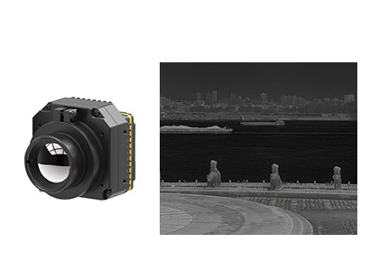 High Resolution LWIR Thermal Surveillance Camera Module Uncooled ＜30mK NETD