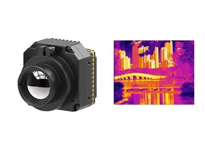 Nicht gekühlte Wärmeüberwachungskamera-Modul LWIR 640x512 17μM