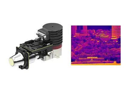 15μM 640x512 MCT MWIR kühlte thermisches Modul mit integrierter Dewar-kühlerer Versammlung ab