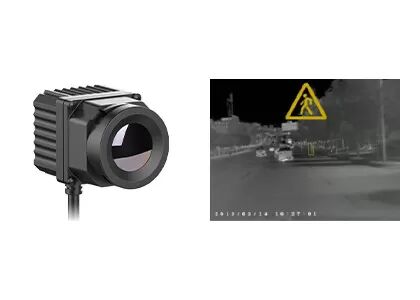 Uncooled VOx Vehicle Mounted Thermal Camera 384x288 with Thermal Imaging