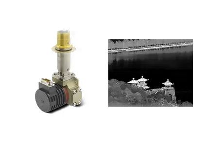 Flexibles MWIR kühlte Infrarotdetektoren mit RS046H-Spalte Stirling Cooler ab