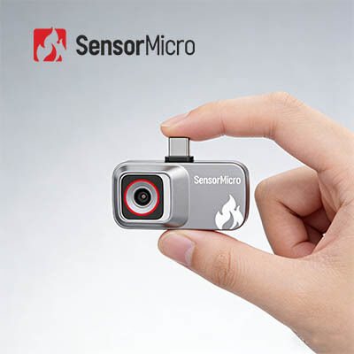 Ultrakompakte Plug-in-Wärmebildkamera mit 256×192 Auflösung und 12μm Pixelgröße Mikrobolometer