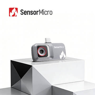 Smartphone-kompatibles Wärmebildkameramodul 120×90/12μm ungekühlte Infrarotkamera