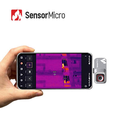 Ungekühltes VOx-FPA-Mikrobolometer-Wärmebildmodul mit 120×90 Auflösung und 12μm Pixelgröße