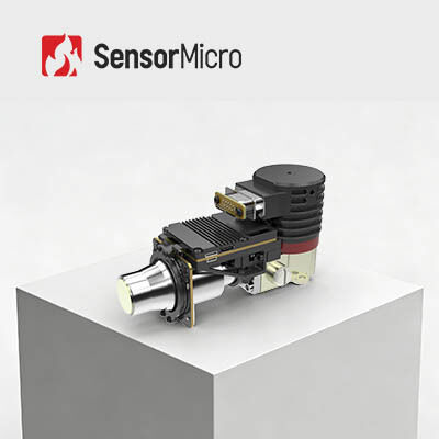 Kühlte MWIR FPA Infrarotkamera mit 320x256 Auflösung und 55mm-Objektiv für optische Gasbilder