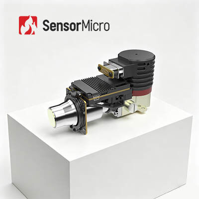 Gekühltes optisches Gasbildgebungs-LWIR-Kameramodul mit 320×256 Auflösung und 30μm Pixelgröße zur Gasleckerkennung