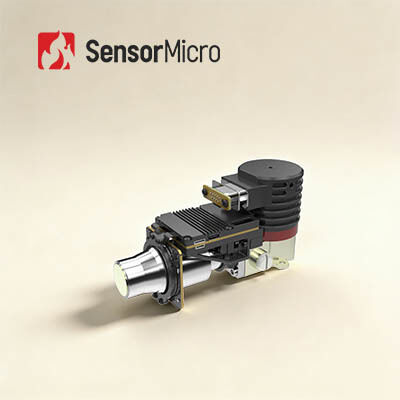 320x256 Auflösung 30μm Pixel Pitch 10mK NETD Kühl-Infrarot-Kamera-Modul für MWIR Gasleckage Detektion