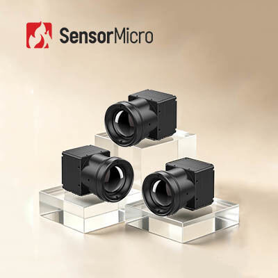 384x288 Auflösung Mikrobolometer Ungekühltes Wärmebildmodul mit 17μm Pixelgröße und ≤30mK NETD