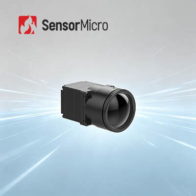 HD 1280 x 1024 Auflösung, 12 μm Pixelabstand, 30 Hz Bildrate, LWIR-Wärmebildmodul mit ungekühltem Infrarotdetektor